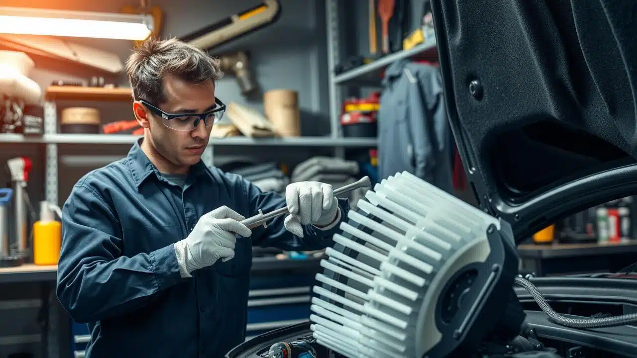 Blower Motor Cleaning