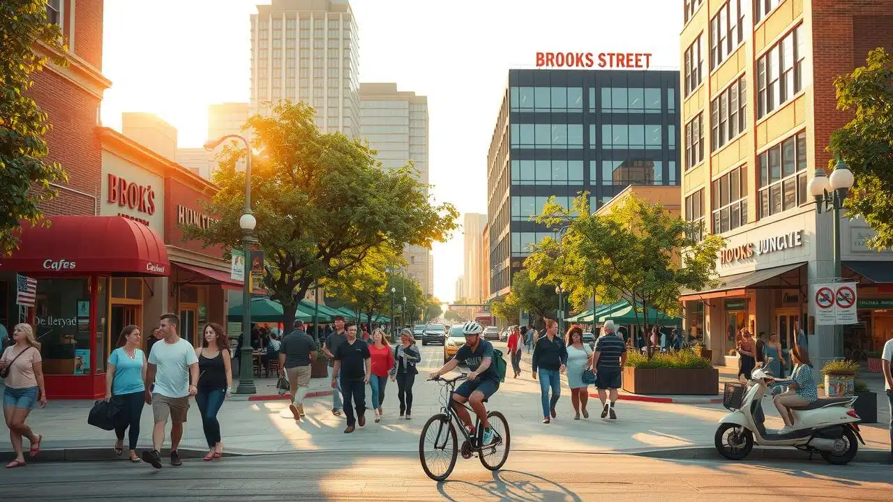 Brooks Street Junction, Houston