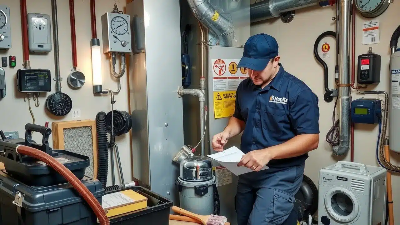 How often should a furnace be cleaned?