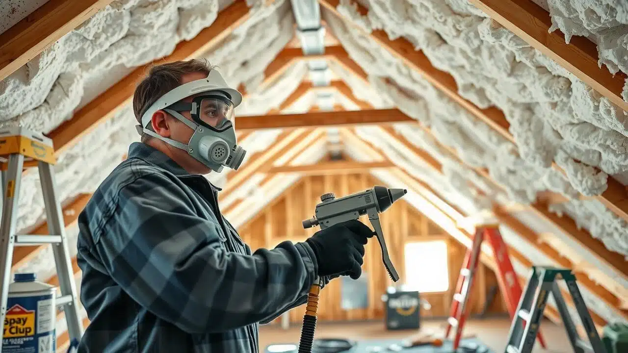 What is the downfall of spray foam insulation?